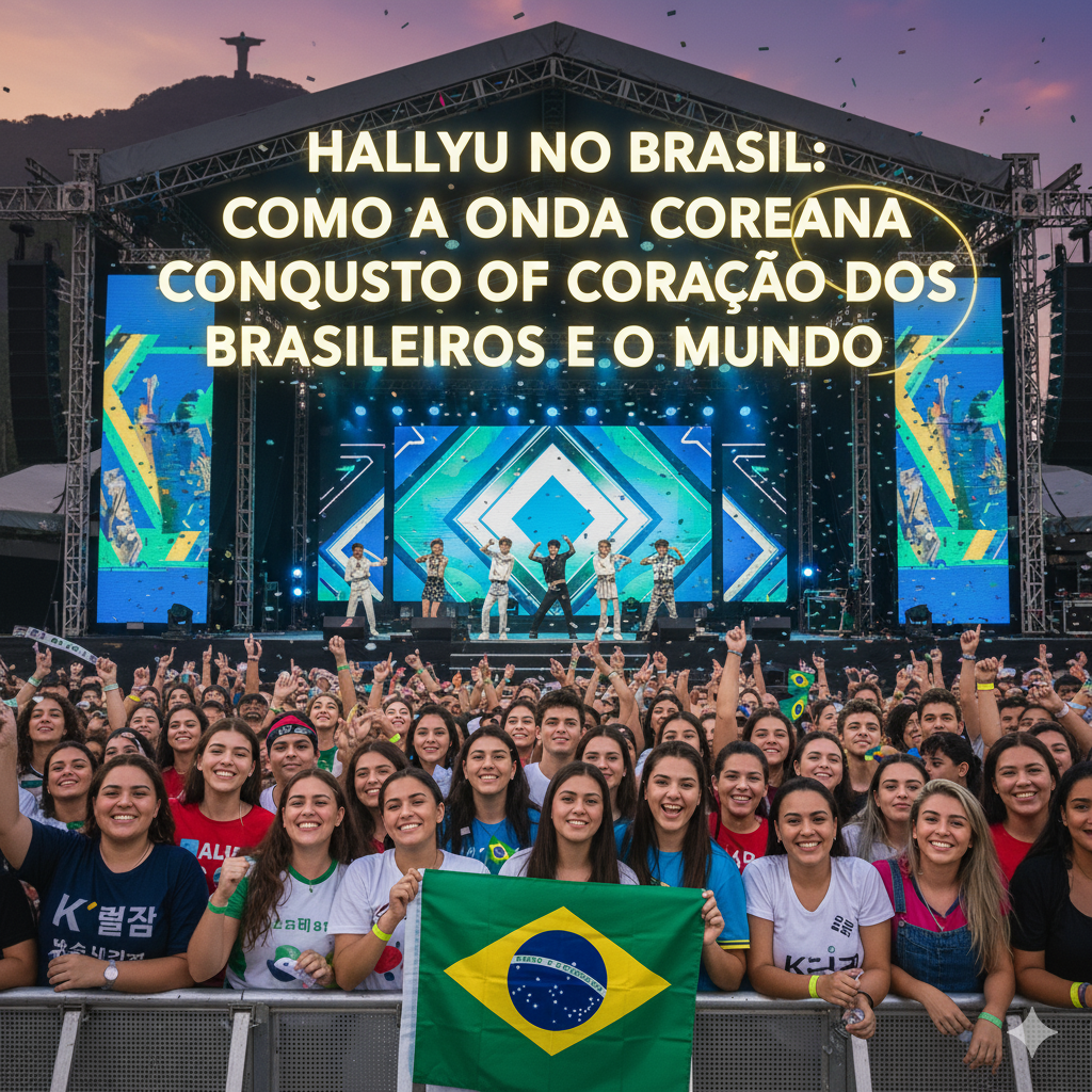Hallyu no Brasil: Como a Onda Coreana Conquistou o Coração dos Brasileiros e o Mundo